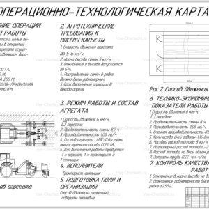Операционная-технологическая карта на проведение посева капусты